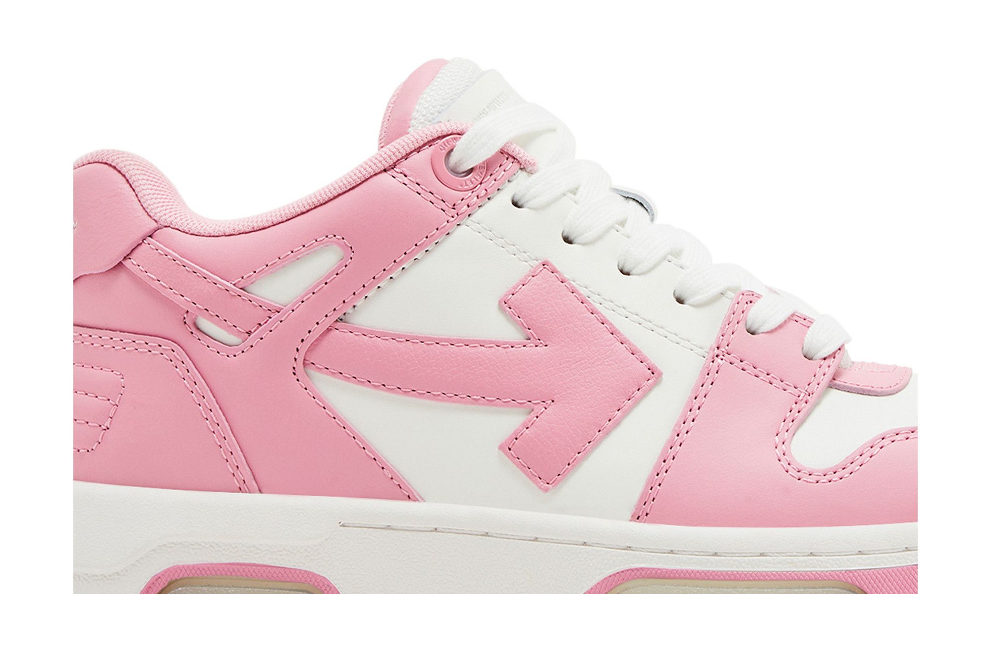 Size 10.0 Off-White Wmns Out of Office 'White Light Pink'