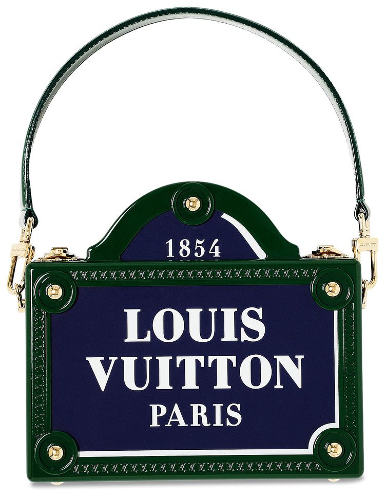 Louis Vuitton Logo Trunk Petite Malle