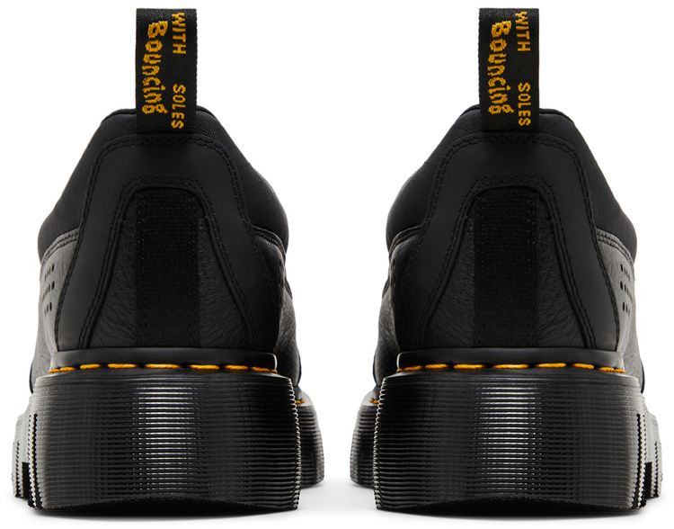 Dr Martens 1461 Beta Clubwedge Platform Oxford Black