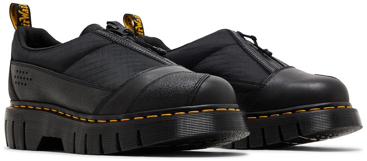 Dr Martens 1461 Beta Clubwedge Platform Oxford Black