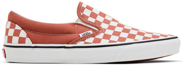 Classic Slip On Color Theory Checkerboard   Auburn