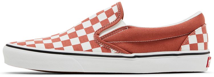 Classic Slip On Color Theory Checkerboard   Auburn