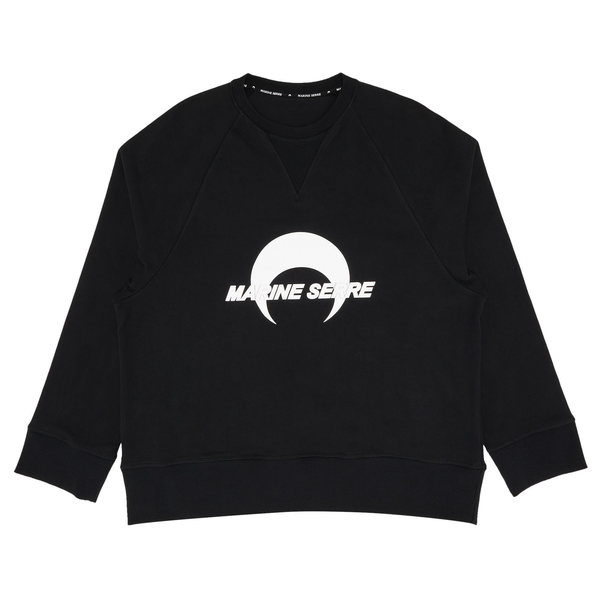 Marine Serre｜SWEATSHIRTS (UST019ACJER0013 BK99) Regenerated Graphic Sweatshirts Hoodie • Marine Serre