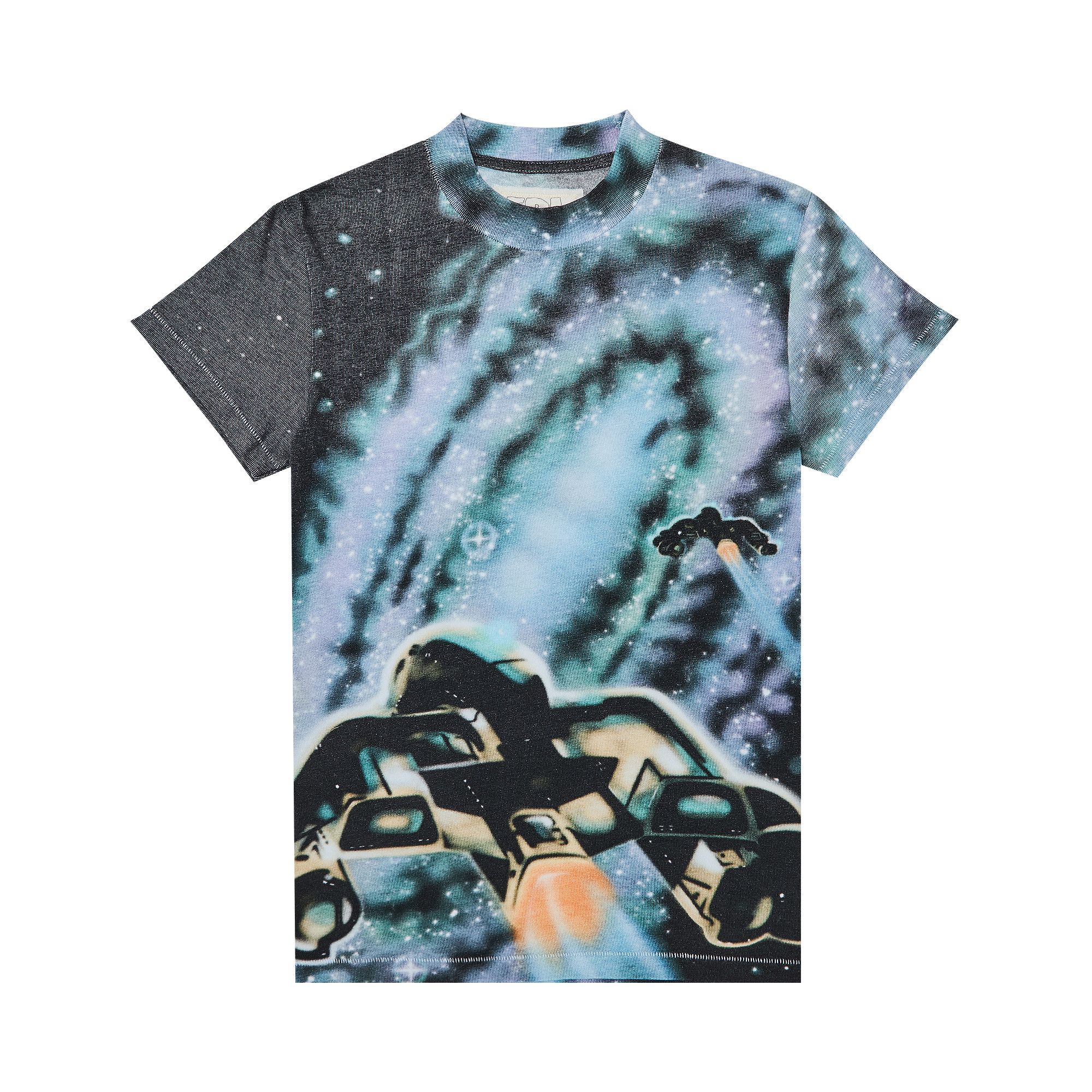 Buy ERL Space Knit Tee 'Space Print' - ERL09T003 SPAC | GOAT