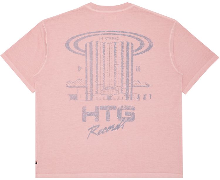 Honor The Gift HTG Records Tee Pink