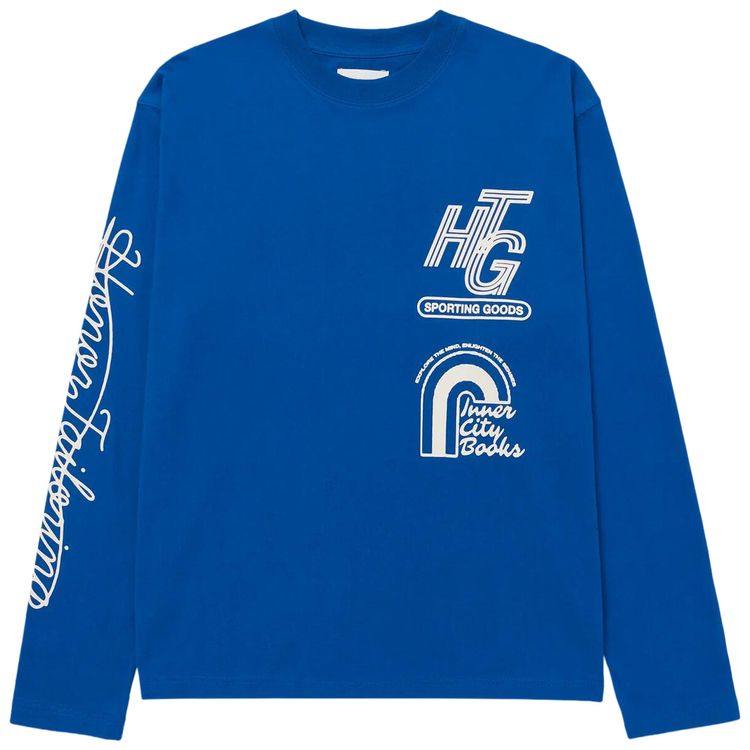 Honor The Gift Mall Long Sleeve T Shirt Blue