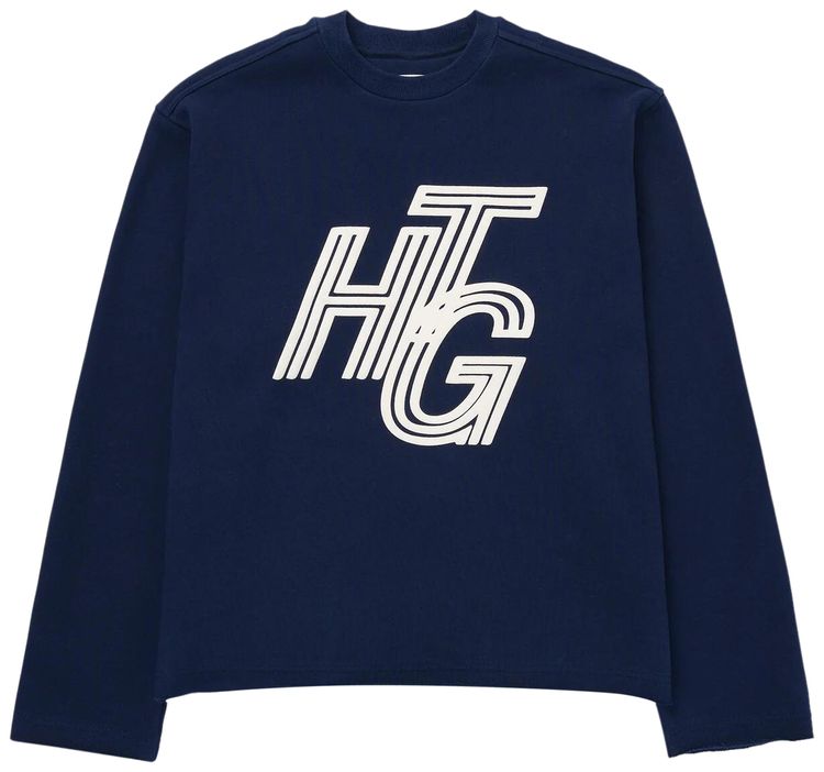 Honor The Gift Terry Crewneck Blue