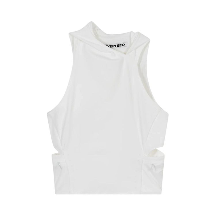 Hyein Seo Hooded Sleeveless White