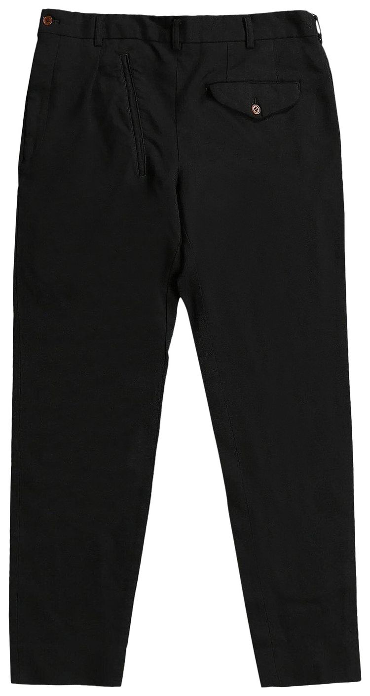 Comme des Garcons Homme Plus Straight Leg Pants Black
