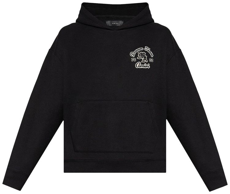 Amiri Dream Team Oversized Hoodie Black