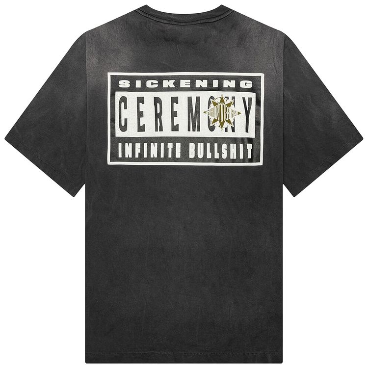 SAINT Mxxxxxx x Denim Tears Saint Tears Tee Black