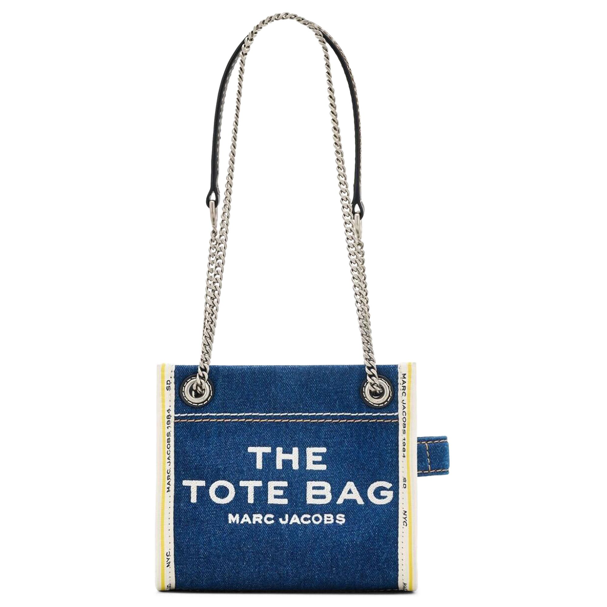 Buy Marc Jacobs The Denim Chain Tote Bag 'Dark Wash