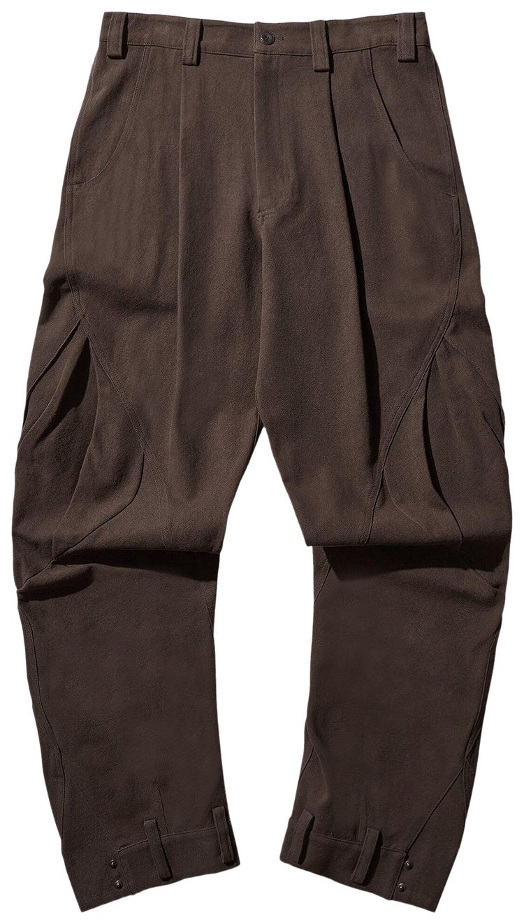 Hyein Seo Cargo Pants Khaki Brown