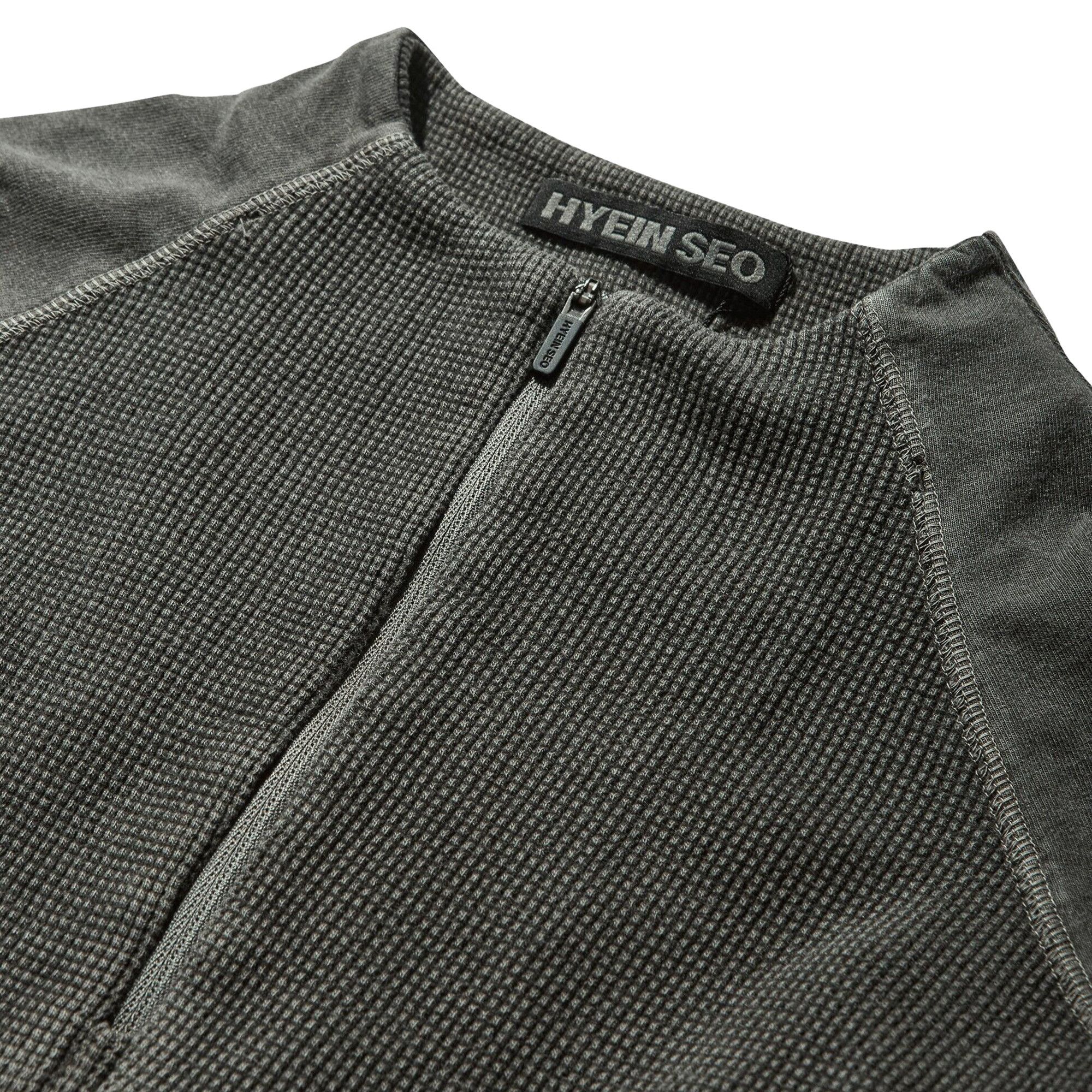 Buy Hyein Seo Half Zip Raglan 'Khaki' - FW24 TS3KH KHAK | GOAT