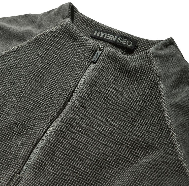 Hyein Seo Half Zip Raglan Khaki