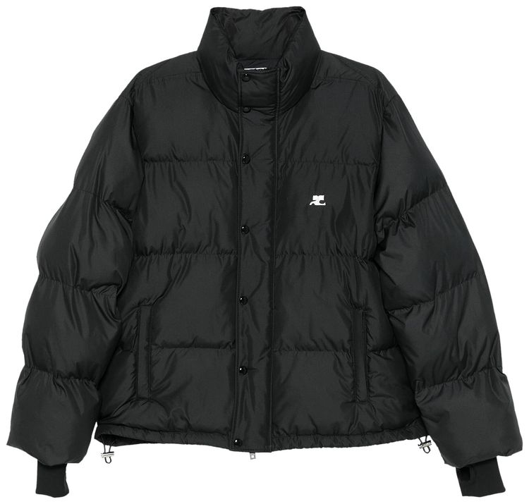 Courreges Puffer Jacket Black
