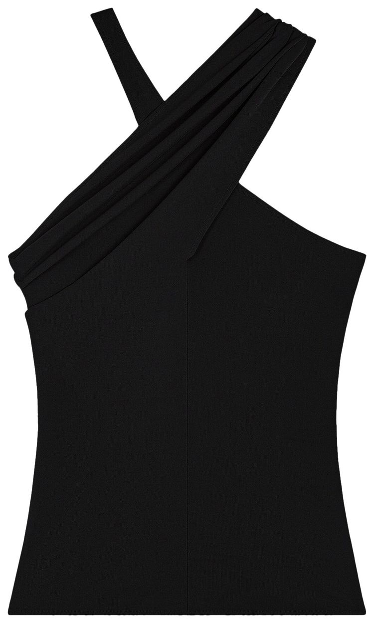 Courreges Criss Cross Top Black