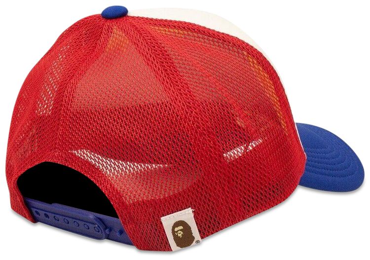 BAPE Sta Mesh Cap RedBlue
