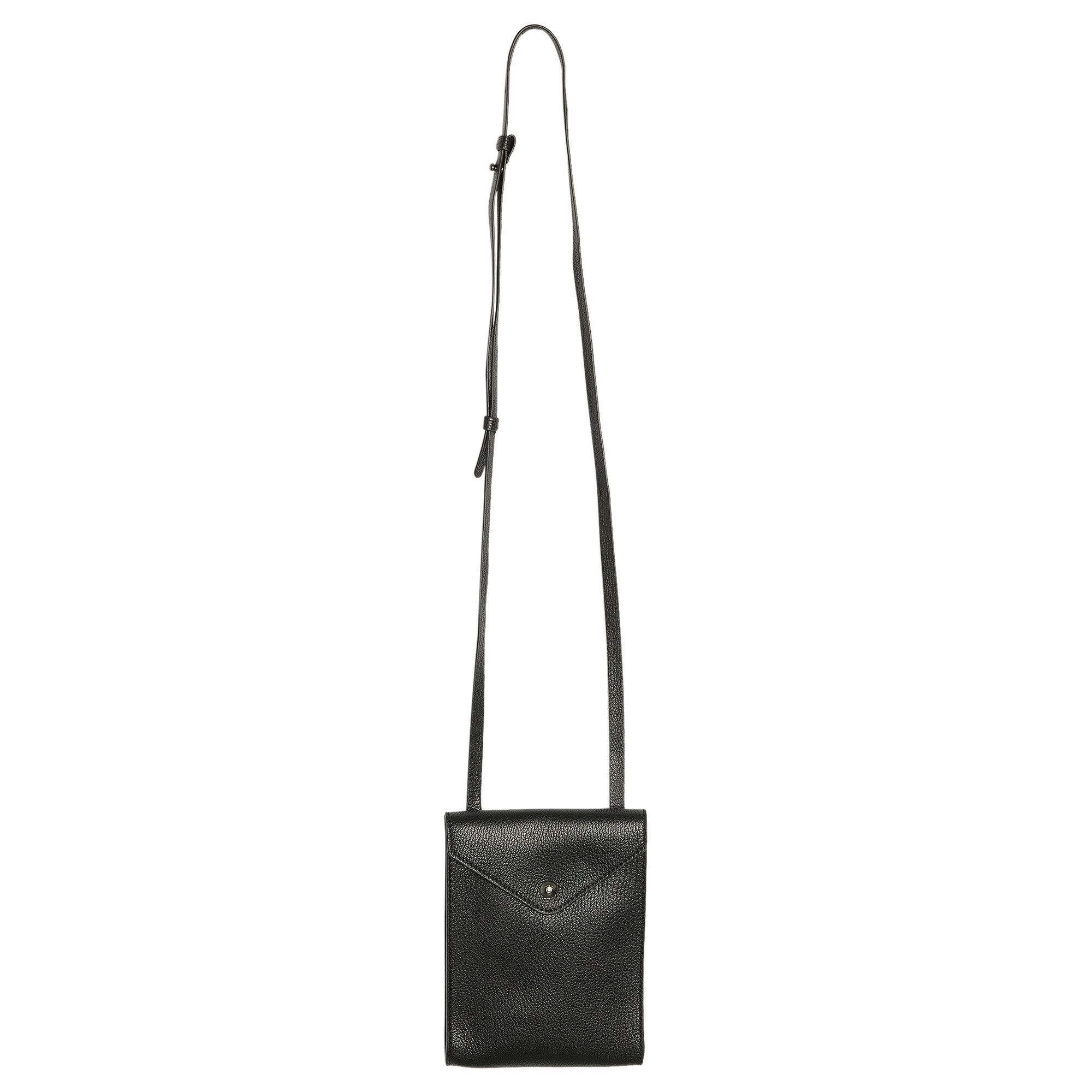 Buy Lemaire Envelope With Strap 'Black' - SL0060 LL0035 BK999 | GOAT