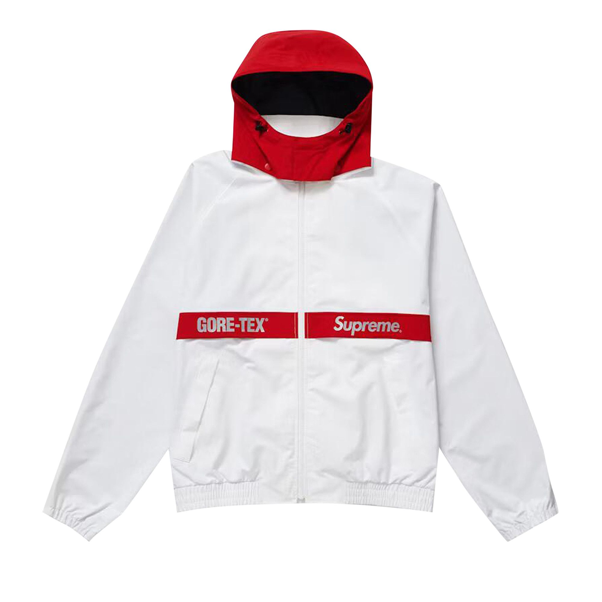 Size l Supreme Gore Tex Court Jacket White