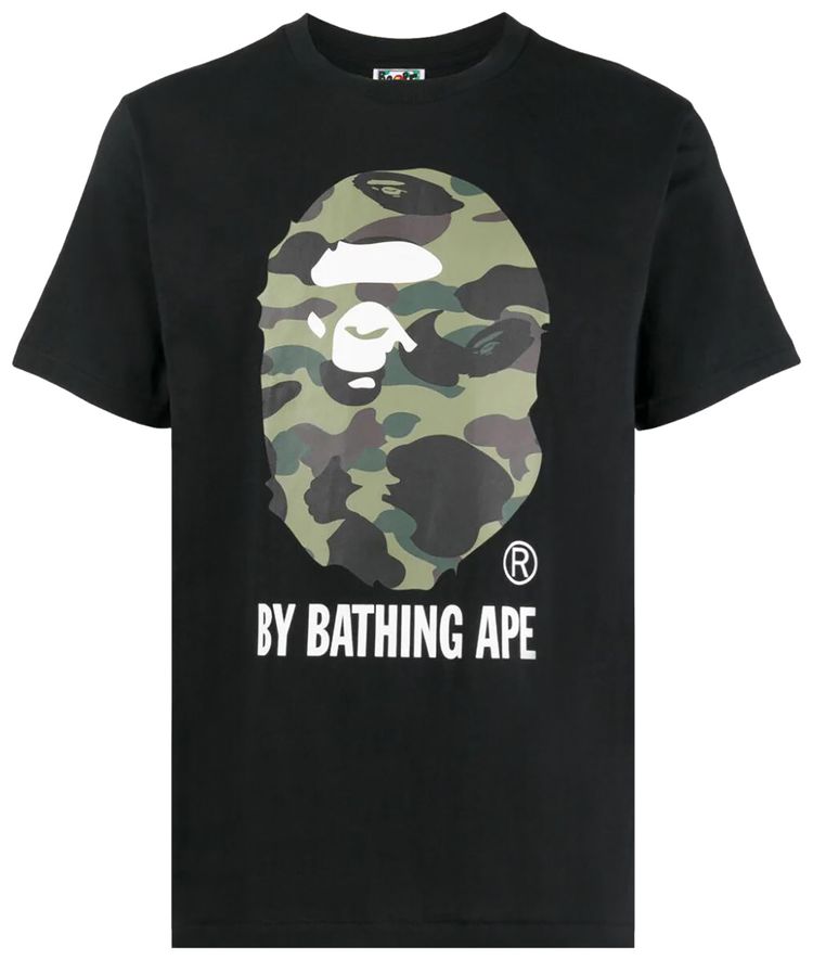BAPE 1st Camo By Bathing Ape Tee BlackGreen