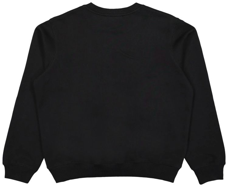 Casablanca Casa Crest Embroidered Sweatshirt Black