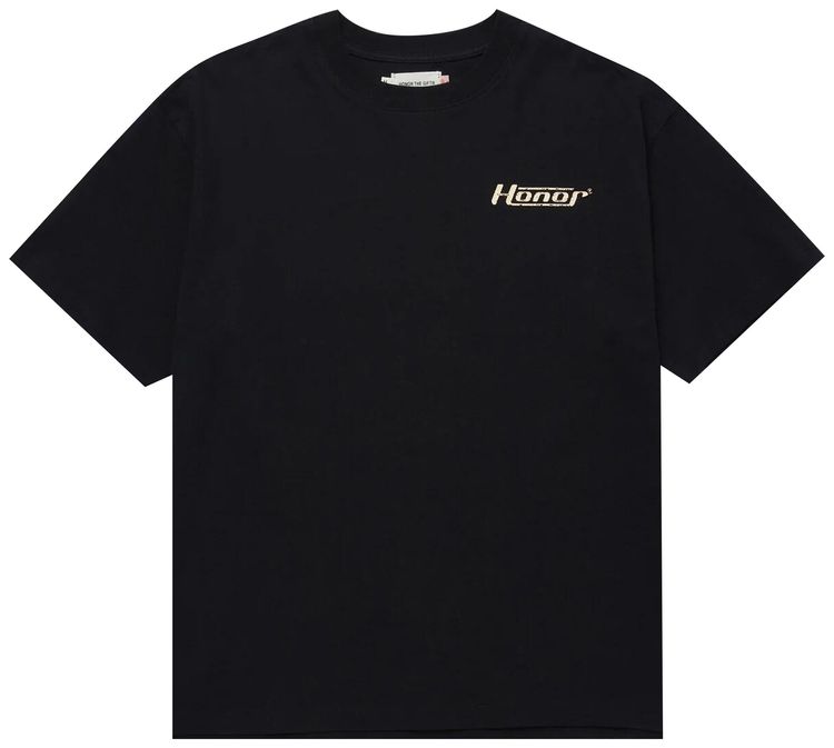 Honor The Gift Honor Globe Logo Tee Black