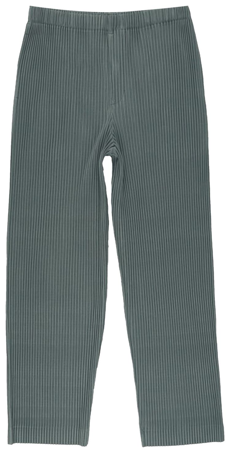 Homme Plisse Issey Miyake MC October Pants Moss Green