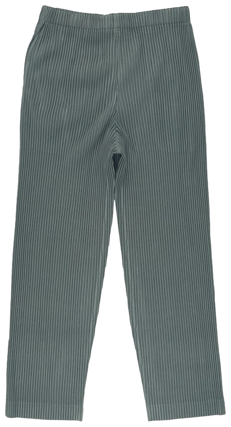 Homme Plisse Issey Miyake MC October Pants Moss Green