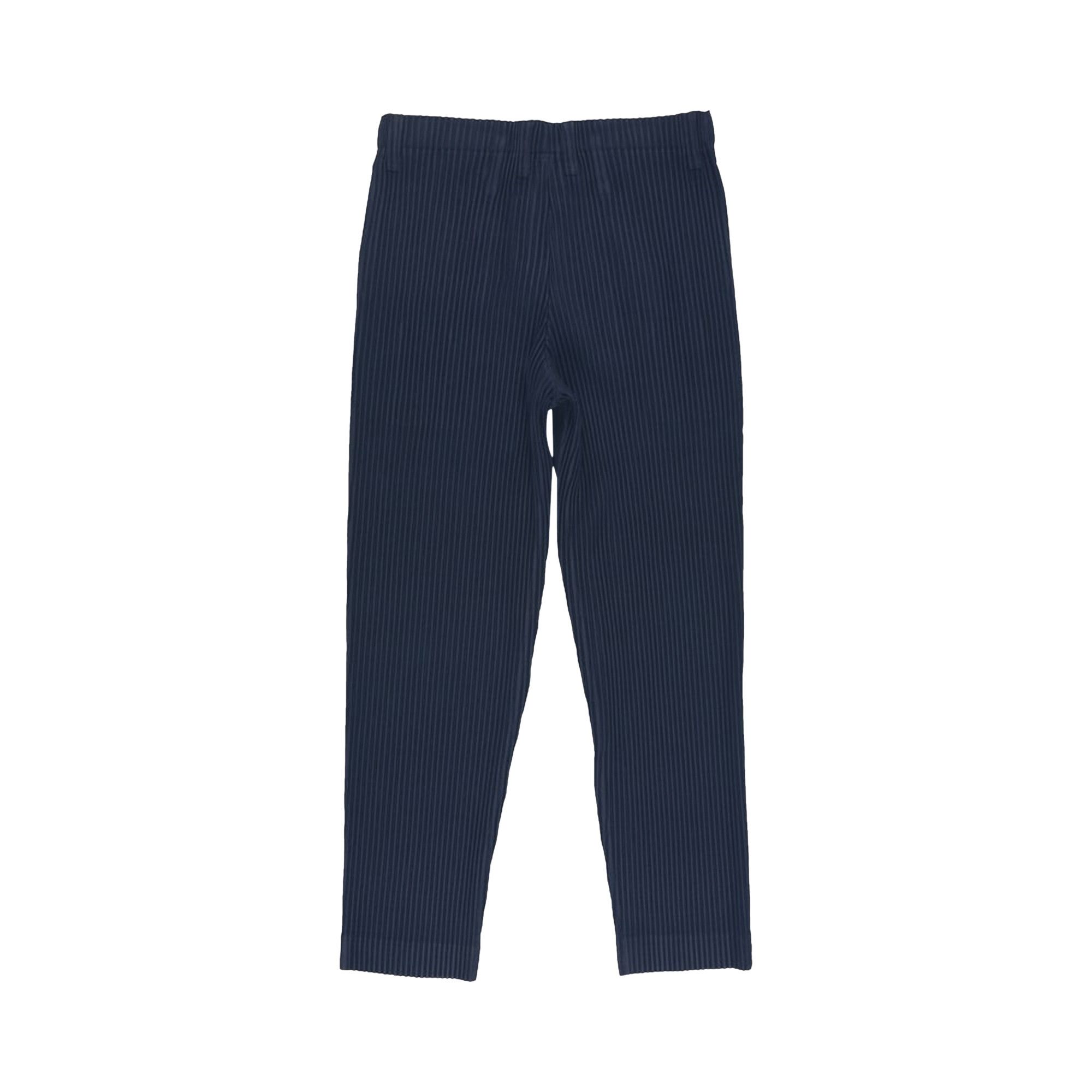 HOMME PLISSE ISSEY MIYAKE｜TRAINING PANTS (HP47JF450 15) Buy Homme Plissé Issey Miyake Basic Pleated Pants 'Navy