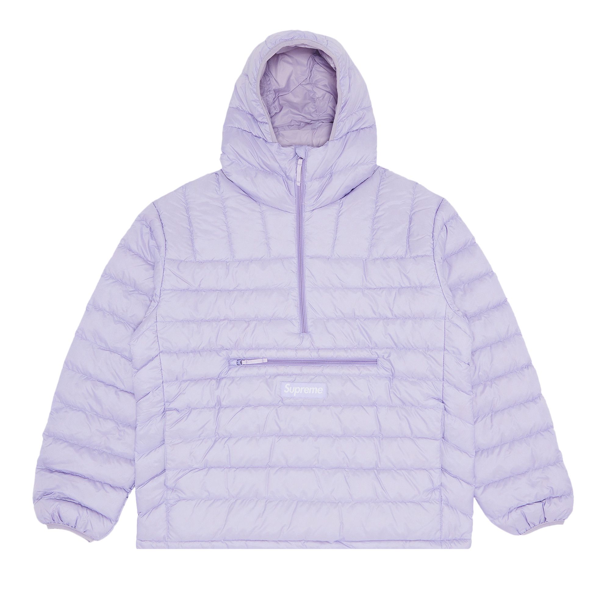Buy Supreme Micro Down Half Zip Hooded Pullover 'Lilac' - FW24J22 LILAC |  GOAT