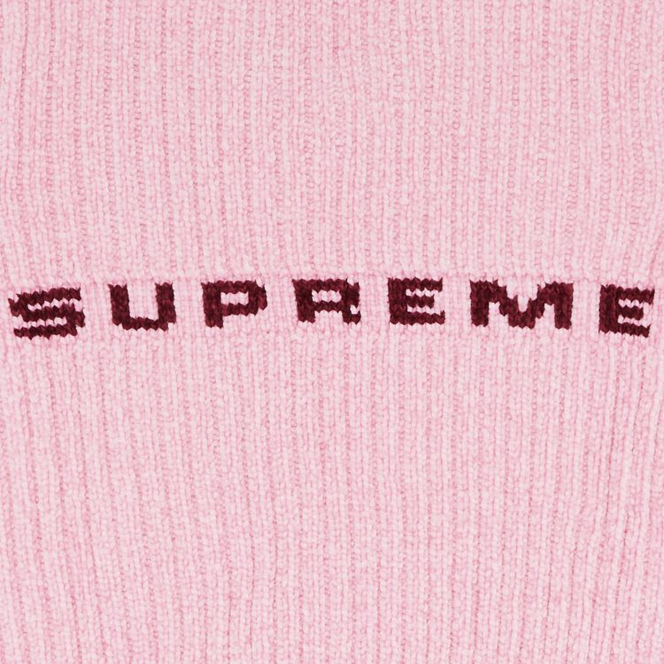 Supreme Chenille Sweater Vest Pink