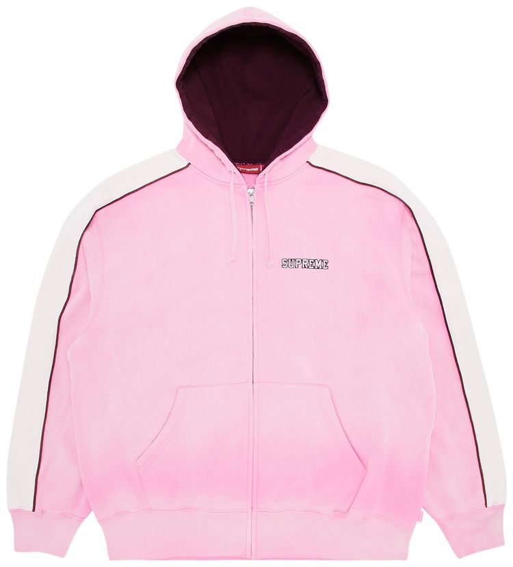 Buy Supreme State Zip Up Hooded Sweatshirt  