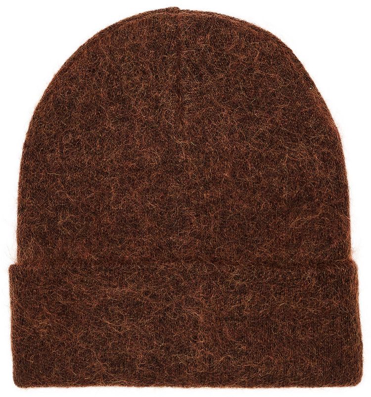 Supreme Mohair Beanie Dark Brown