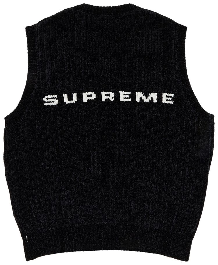 Buy Supreme Chenille Sweater Vest 