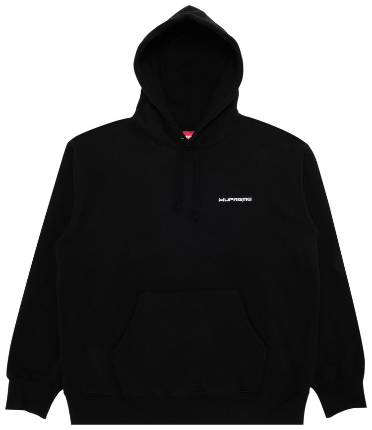 Supreme AOI Stacked Hooded Sweatshirt Black