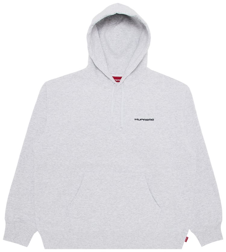 Supreme AOI Stacked Hooded Sweatshirt Ash Grey