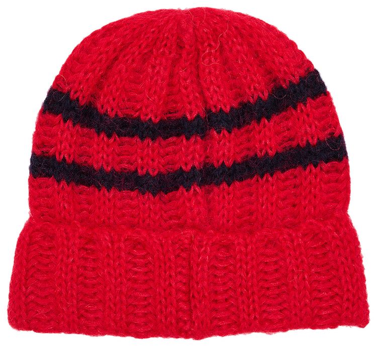 Buy Supreme Brushed Stripe Beanie 