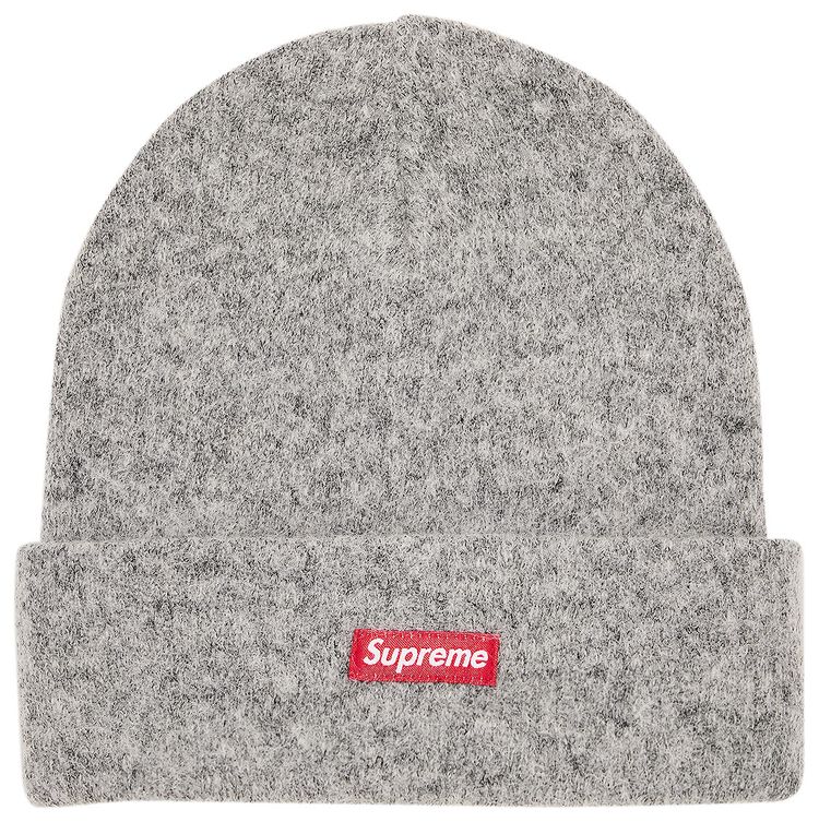 Supreme Mohair Beanie Heather Grey