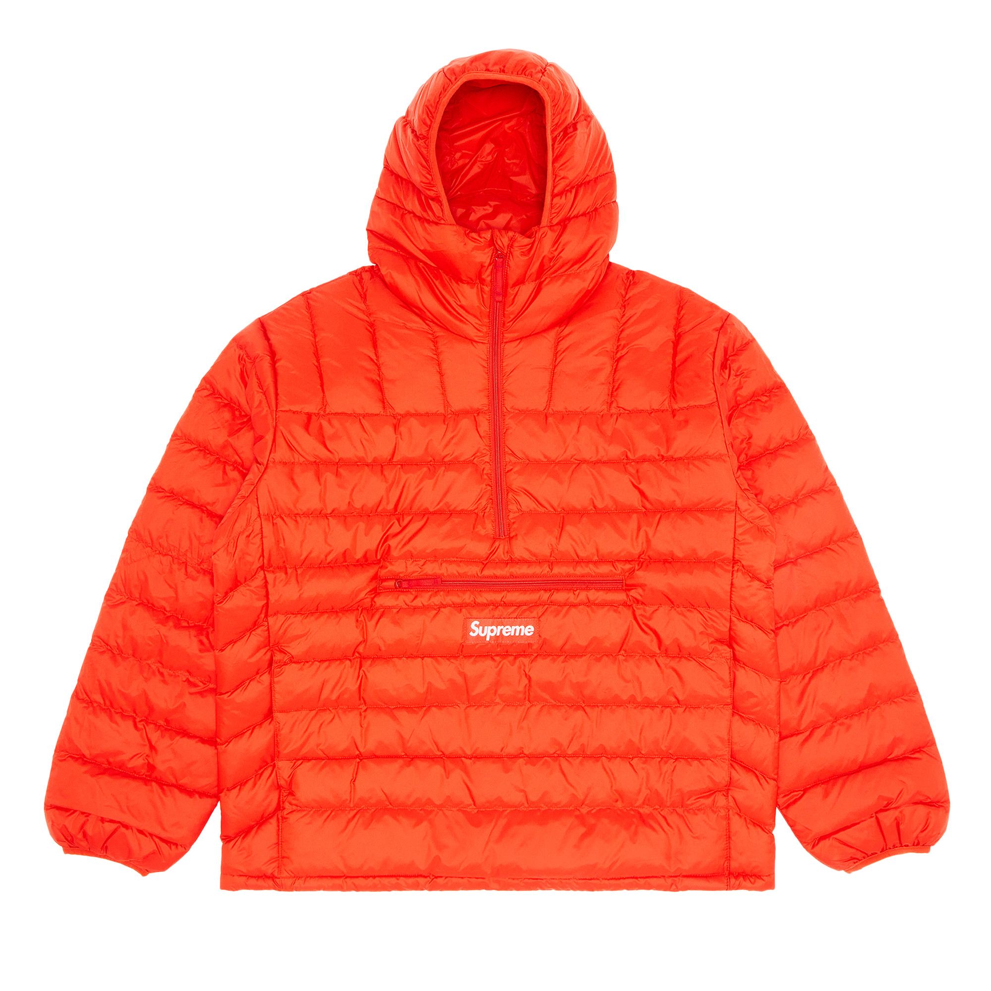 Buy Supreme Micro Down Half Zip Hooded Pullover Dark Orange FW24J22 DARK ORANGE GOAT CA