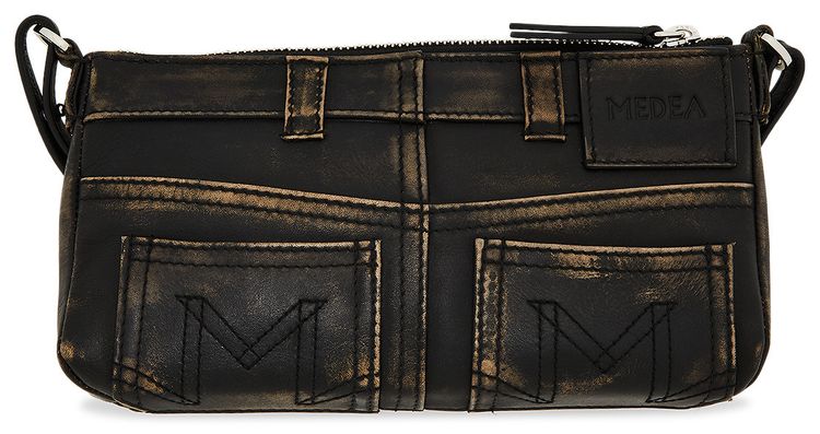 Medea Nina Pocket Bag Dark Brown