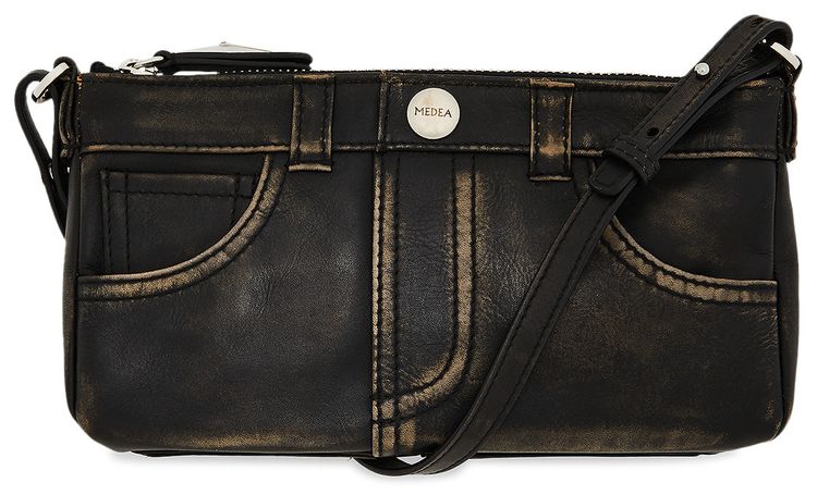 Medea Nina Pocket Bag Dark Brown