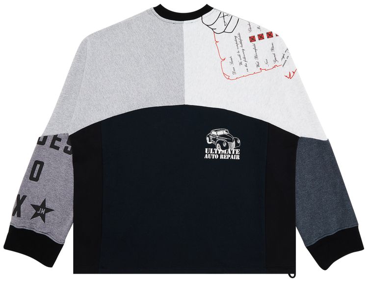 Marine Serre Upcycled Graphic Sweatshirt Magnet
