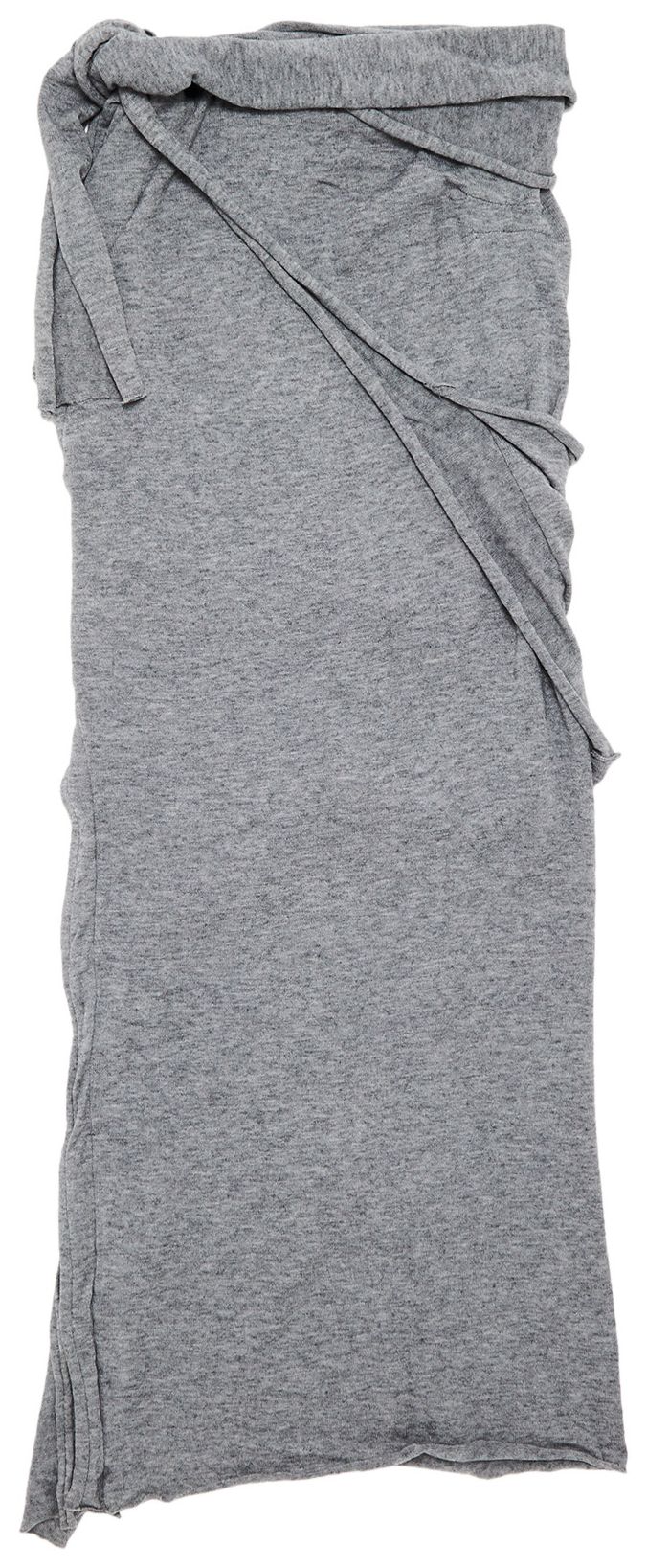 Ottolinger Drape Strap Knit Skirt Grey