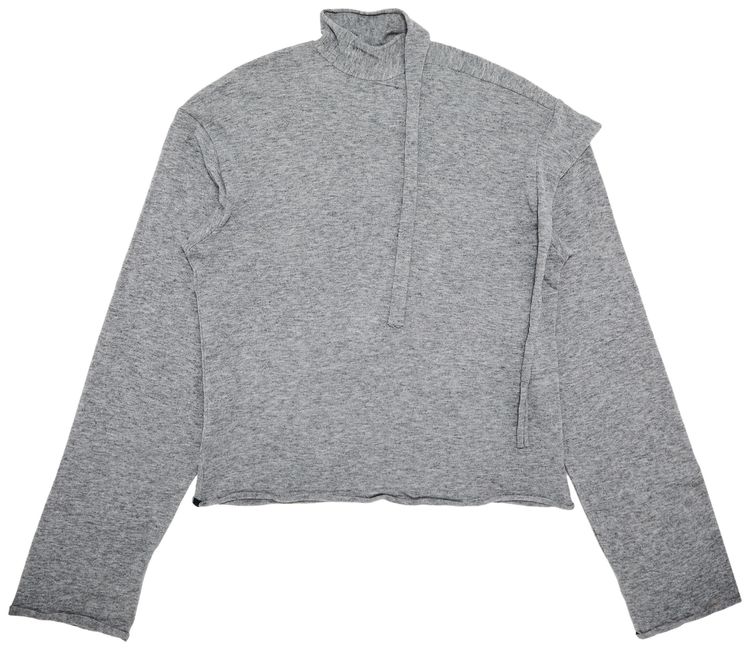 Ottolinger Strap Knit Loose Long Sleeve Grey