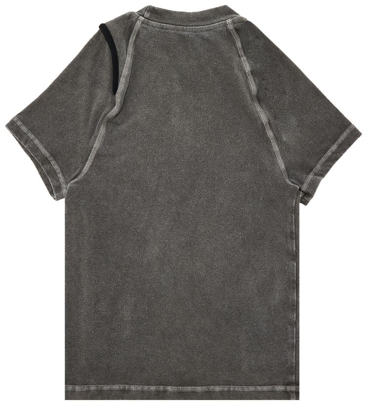 Ottolinger Deconstructed Fitted T Shirt Grey