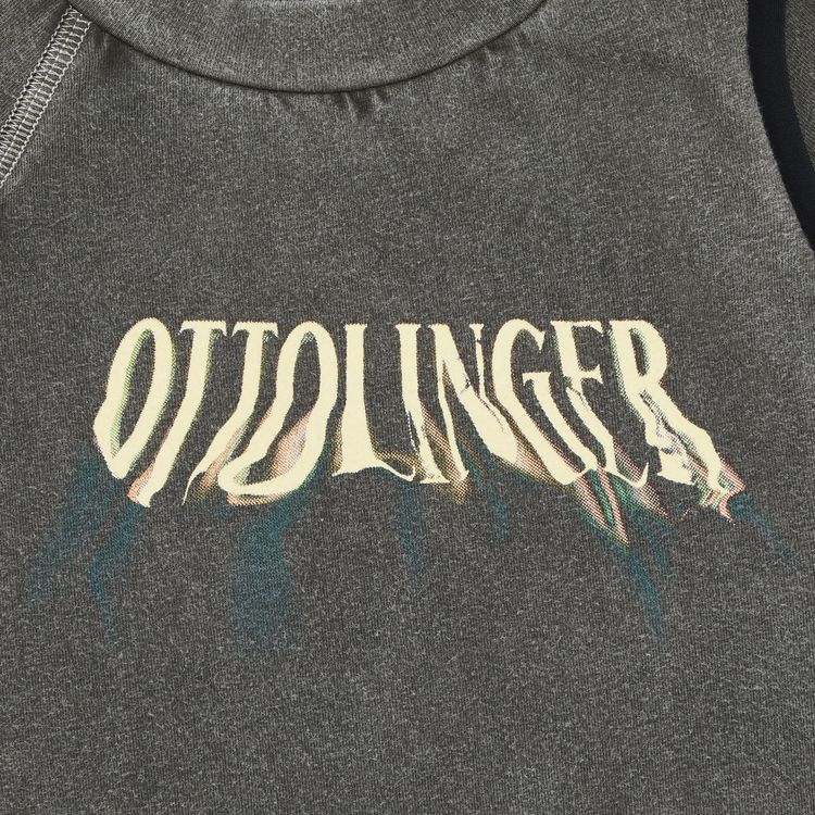 Ottolinger Deconstructed Fitted T Shirt Grey