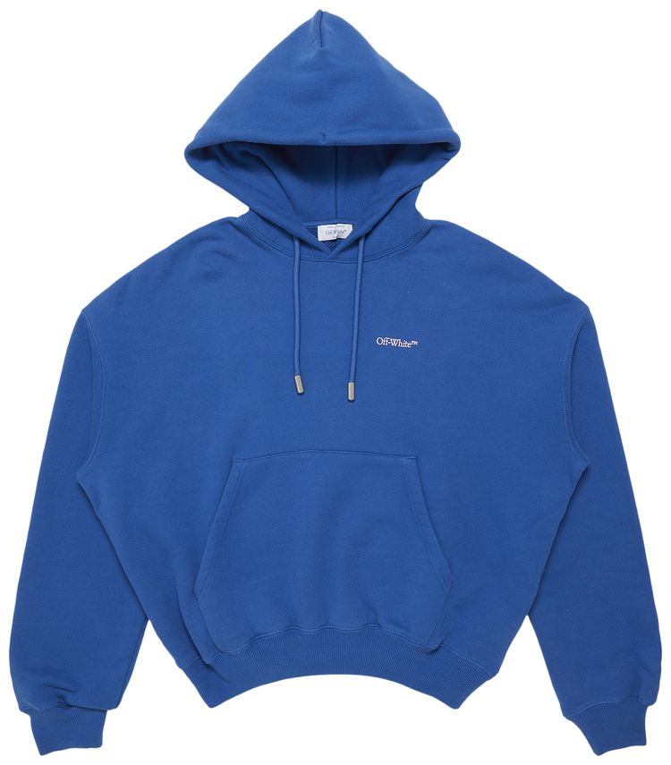 Off White Vanish Arrow Over Hoodie True BlueChalk