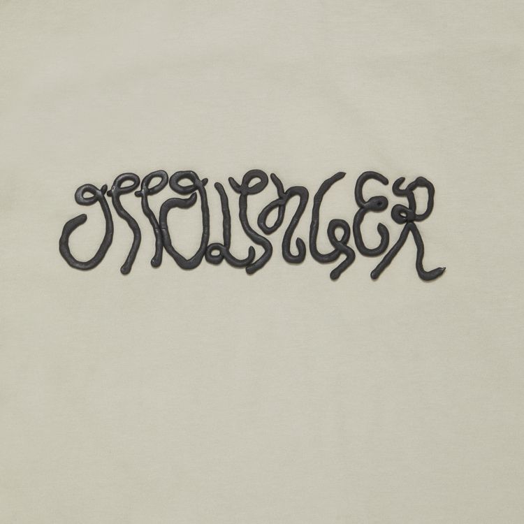 Ottolinger Oversized Puffy Logo T Shirt Sand Pebble