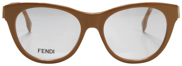 Fendi First Acetate Frame Sunglasses Light Brown